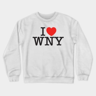 I Love Western New York Crewneck Sweatshirt